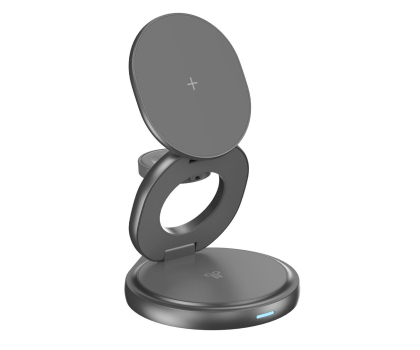 Ładowarka i akumulator SILVER MONKEY MagCharger 3in1 foldable travel charging station B